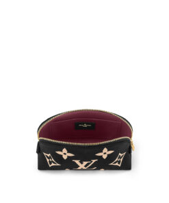 Louis Vuitton Cosmetic PM Pouch Bag Black For Women 7,5in/19cm M59086 - Image 3