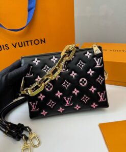 Louis Vuitton Coussin BB Handbag Black/Pink For Women 8.3in/21cm M12159 - Image 3