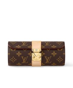 Louis Vuitton Etui Bijoux Jewelry Case Brown 7.5in/19cm M10145