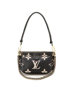 Louis Vuitton Multi Pochette Accessoires Bicolor Monogram Empreinte for Women, 25cm – M45777