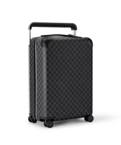 Louis Vuitton Horizon 55 Suitcase 21.7in/ 55cm Black Silver Hardware N23209 - Image 4