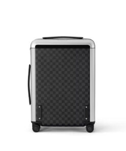 Louis Vuitton Horizon 55 Suitcase 21.7in/ 55cm Black Silver Hardware N23209 - Image 3