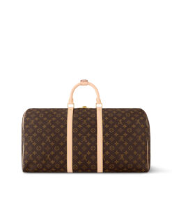 Louis Vuitton Keepall 55 Bag Brown For Men 21,7in/55cm M41424 - Image 4