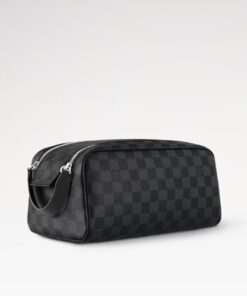 Alternative view of Louis Vuitton King Size Toiletry Damier Graphite Canvas For Men, Travel Bags 11in/28cm LV N40127
