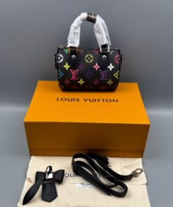Alternative view of Louis Vuitton LV x TM Nano Speedy Bag Multicolore Noir For Women 6.3in/16cm M13406