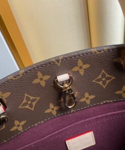 Louis Vuitton Montaigne MM Monogram Canvas Brown For Women 13in/33cm M41056 - Image 4