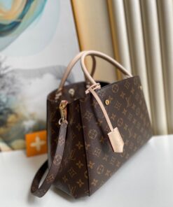Louis Vuitton Montaigne MM Monogram Canvas Brown For Women 13in/33cm M41056 - Image 3