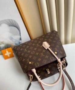 Louis Vuitton Montaigne MM Monogram Canvas Brown For Women 13in/33cm M41056 - Image 5