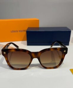Alternative view of Louis Vuitton My Monogram Square Sunglasses Dark Tortoise For Women Z1524W