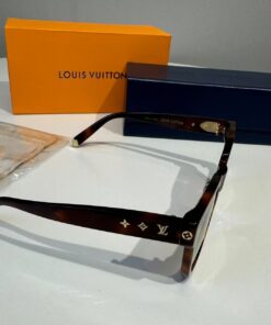 Louis Vuitton My Monogram Square Sunglasses Dark Tortoise For Women Z1524W - Image 4