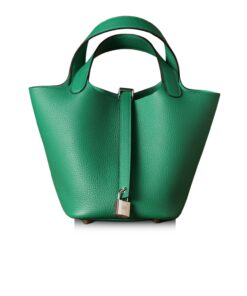 Hermes Picotin Lock 18 Green Bag For Women, Women’s Handbags 7.1in/18cm