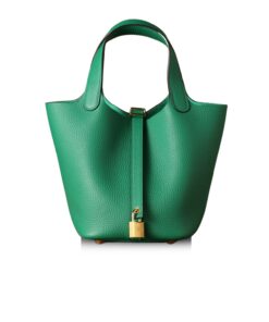 Hermes Picotin Lock 18 Green Bag For Women 7.1in/18cm