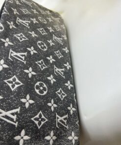 Alternative view of Louis Vuitton Neverfull MM Tote Bag 12.2in/ 31cm Grey Monogram Jacquard Denim Silver Hardware For Women M21465