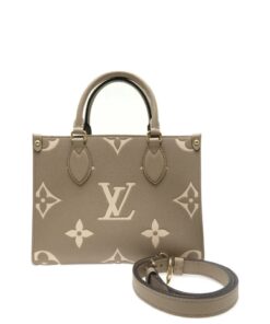Alternative view of Louis Vuitton OnTheGo PM Bag Bicolor Light-Brown 25cm