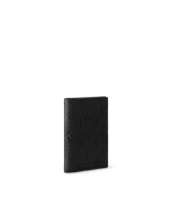 Alternative view of Louis Vuitton Passport Cover Monogram Empreinte Leather Wallet Black 3.9in/10cm For Men M63914