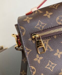 Louis Vuitton Pochette Metis Shoulder Bag 9.8in/ 25cm Brown Monogram Canvas Gold Hardware For Women M44875 - Image 7