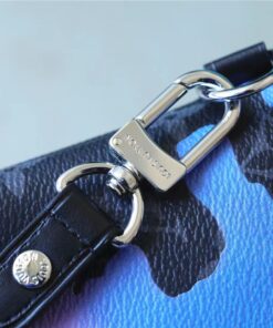 Louis Vuitton Pochette To Go Monogram Eclipse Canvas Black For Men 11.8in/30cm M81848 - Image 9