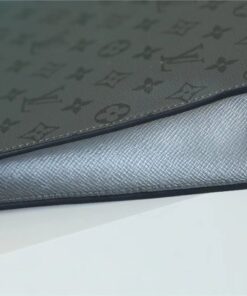 Louis Vuitton Pochette Voyage MM Monogram Gray For Men 10.6in/27cm M30840 - Image 3