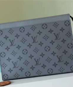 Louis Vuitton Pochette Voyage MM Monogram Gray For Men 10.6in/27cm M30840 - Image 7