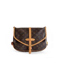 Louis Vuitton Saumur MM Monogram Canvas For Women, Women’s Handbags, Shoulder And Crossbody Bags 11.8in/30cm LV M40710