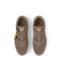 Alternative view of Louis Vuitton Trainer Sneaker Taupe Brown For Men – 1AH618