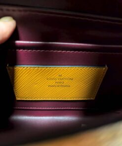 Louis Vuitton Twist MM Epi Gold Miel Brown For Women, Shoulder And Crossbody Bags 9.1in/23cm LV M59686 - Image 8