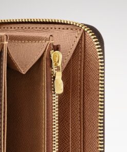 Louis Vuitton Zippy Wallet Monogram Canvas For Women 7.7in/ 19.5cm LV M42616 - Image 4