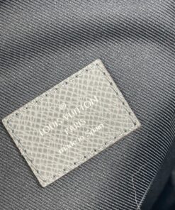 Louis Vuitton Avenue Sling Bag Taiga Grey For Men, Men’s Bags, Crossbody Bags 12.2in/31cm LV M30801 - Image 12