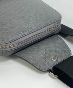 Louis Vuitton Avenue Sling Bag Taiga Grey For Men, Men’s Bags, Crossbody Bags 12.2in/31cm LV M30801 - Image 6