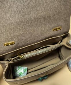 Louis Vuitton Madeleine BB Monogram Empreinte Dove Gray/ Creme Beige For Women 9.4in/24cm LV - Image 3