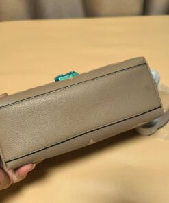 Louis Vuitton Madeleine BB Monogram Empreinte Dove Gray/ Creme Beige For Women 9.4in/24cm LV - Image 5