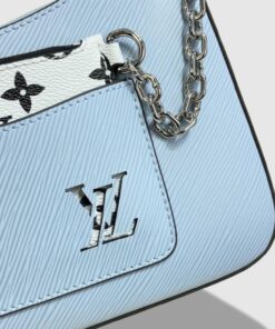 Alternative view of Louis Vuitton Marelle Epi Bleu Nuage Blue For Women, Shoulder And Crossbody Bags 9.8in/25cm LV M59486