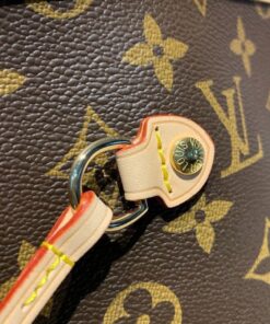 Louis Vuitton Neverfull GM Tote Bag 15.4in/ 39cm Beige Monogram Gold Hardware For Women M40990 - Image 6