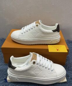 Louis Vuitton Time Out Sneaker White For Women - Image 6