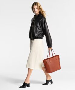 Alternative view of Louis Vuitton Neverfull MM Tote Bag 12.2in/ 31cm Kenyan Fauve Gold Hardware For Women M12467