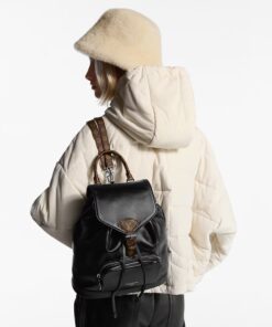 Alternative view of Louis Vuitton Montsouris PM Backpack Black For Women 28cm/11in – M12587