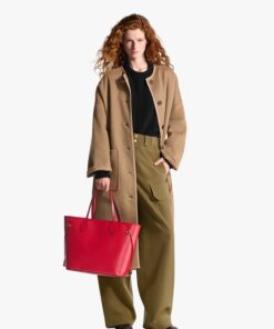 Alternative view of Louis Vuitton Neverfull MM Tote Bag 12.2in/ 31cm Castillan Red Gold Hardware For Women M12755