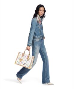Alternative view of Louis Vuitton LV x TM OnTheGo MM Tote Bag 13.8in/ 35cm Multicolored For Women M13079