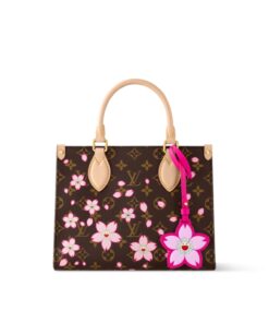 Alternative view of Louis Vuitton LV x Murakami OnTheGo PM Sakura Brown For Women 25cm/9.8in – M13269