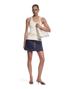 Alternative view of Louis Vuitton LV x TM CarryAll PM Shoulder Bag 11.4in/ 29cm Multicolored Gold Hardware For Women M13661