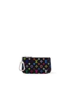 Louis Vuitton LV x TM Key Pouch Multicolore Noir For Women 4.7in/12cm M13664