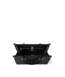Louis Vuitton OnTheGo PM Tote Bag 9.8in/ 25cm Black Silver Hardware For Women M14576 - Image 3