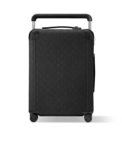Louis Vuitton Horizon 55 Suitcase 21.7in/ 55cm Black Silver Hardware M20438