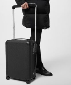 Alternative view of Louis Vuitton Horizon 55 Suitcase 21.7in/ 55cm Black Silver Hardware M20438