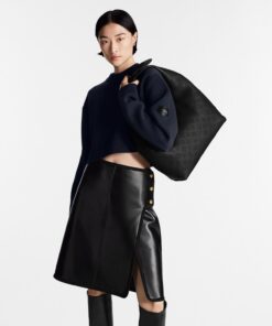 Alternative view of Louis Vuitton Why Knot MM Mahina Black For Women, Shoulder And Crossbody Bags 13.4in/34cm LV M20788
