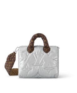 Louis Vuitton Speedy Bandoulière 25 Bag Sliver Blue For Women 9.8n/25cm M20973