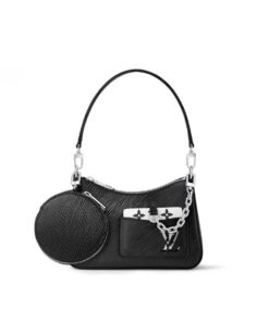 Louis Vuitton Marellini Black For Women 7.5in/19cm M20998