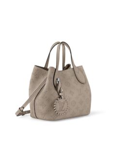 Louis Vuitton Blossom PM Mahina Tote Bag Galet Grey For Women 7.9in/20cm M21849 - Image 5