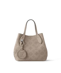 Louis Vuitton Blossom PM Mahina Tote Bag Galet Grey For Women 7.9in/20cm M21849
