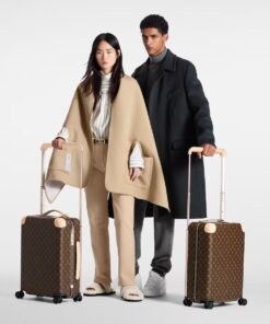 Alternative view of Louis Vuitton Horizon 55 Suitcase 21.7in/ 55cm Brown Champagne Hardware M23203